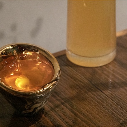 自家製ベルモットの琉球マティーニ