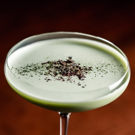 抹茶のグラスホッパー