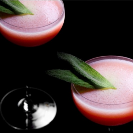 白桃とセージのサイドカー