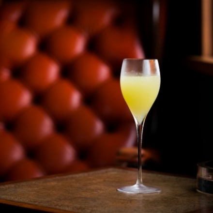 マスカットとミントのカクテル